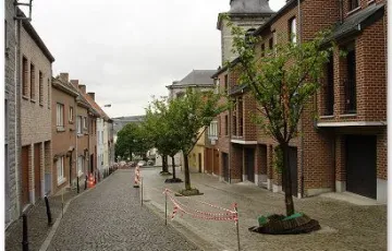 Aménagement public Andenne place du chapitre et rue des chanoinesses.