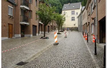 Aménagement public Andenne place du chapitre et rue des chanoinesses.